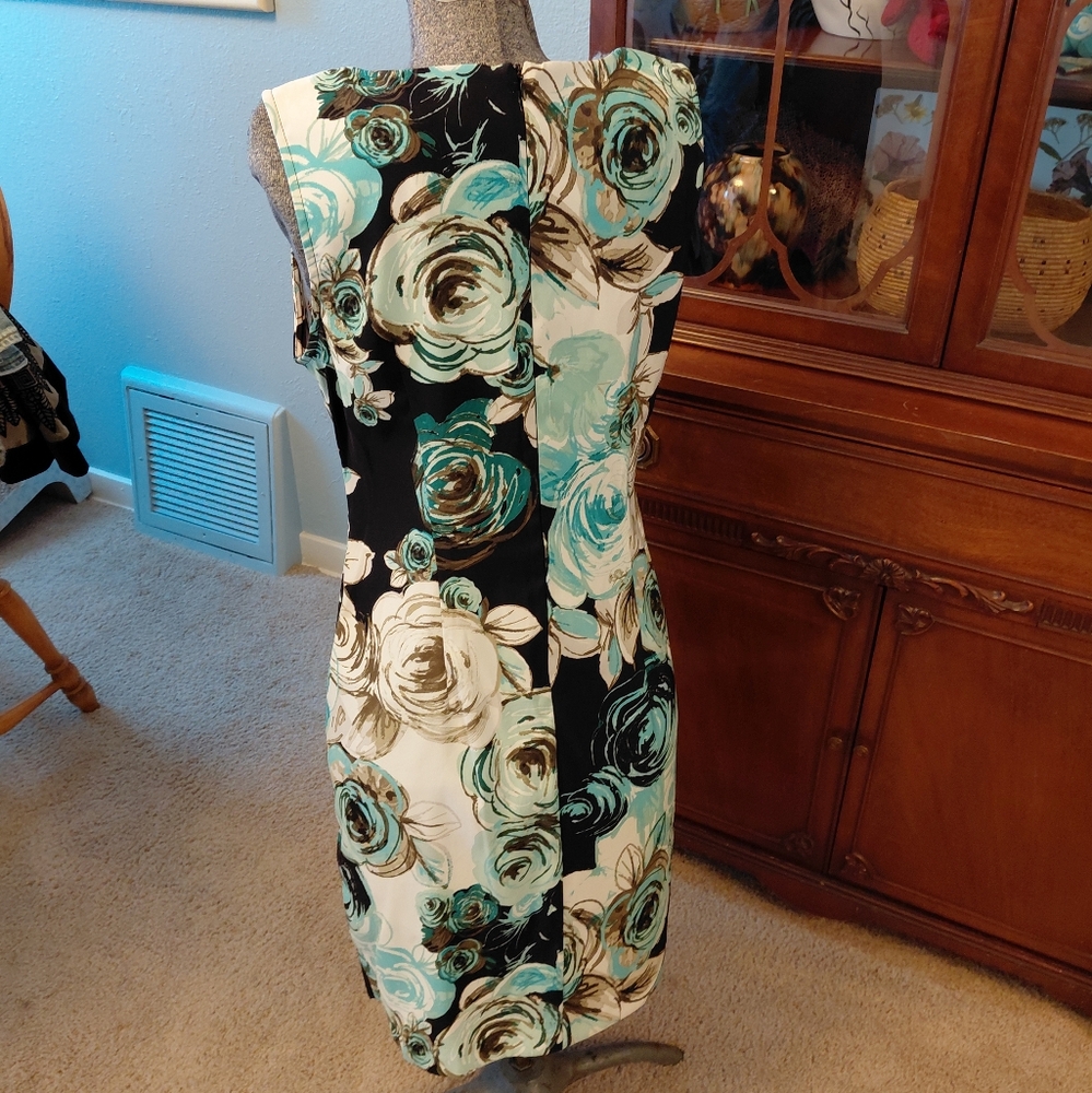 Y2K Connected floral sleeveless dress - Picture 3 of 5